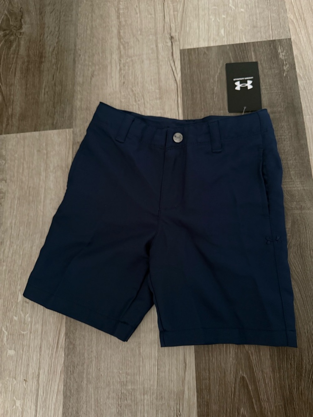 Under Armour Dark Blue Athletic Shorts